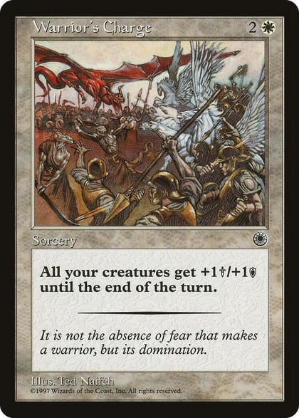 Warrior's Charge (Flavor Text), Portal #816