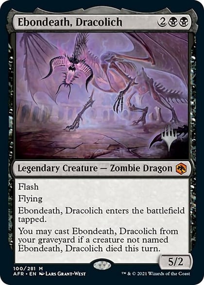 Ebondeath, Dracolich, Promo Pack: Adventures in the Forgotten Realms 100