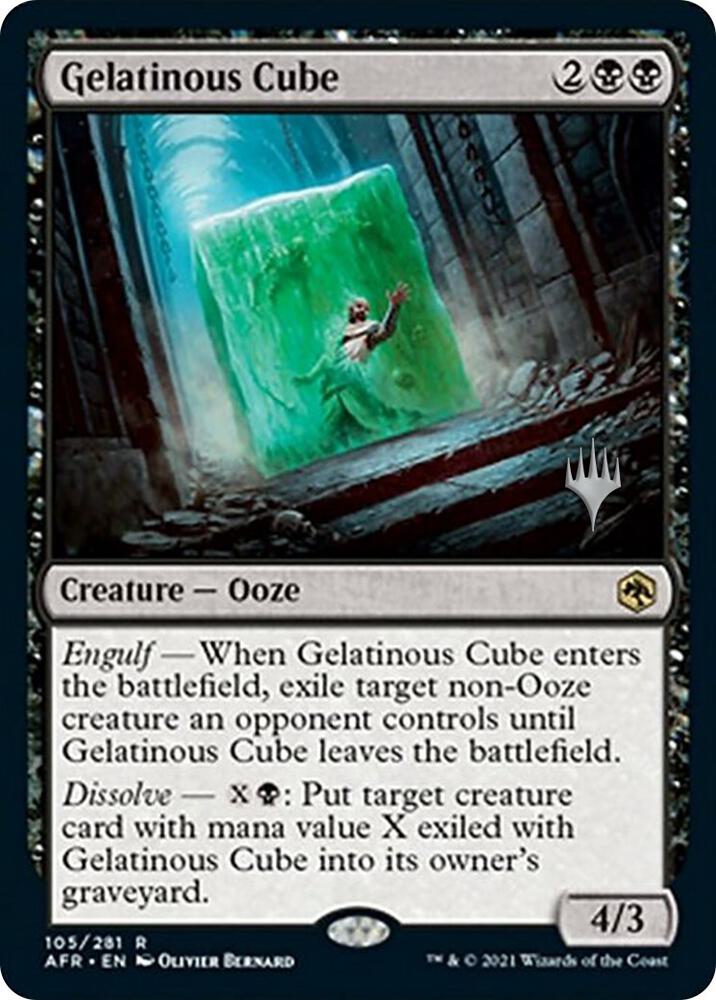 Gelatinous Cube, Promo Pack: Adventures in the Forgotten Realms 105