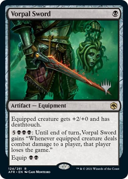 Vorpal Sword, Promo Pack: Adventures in the Forgotten Realms 124