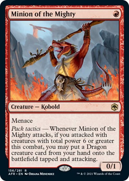 Minion of the Mighty, Promo Pack: Adventures in the Forgotten Realms 156