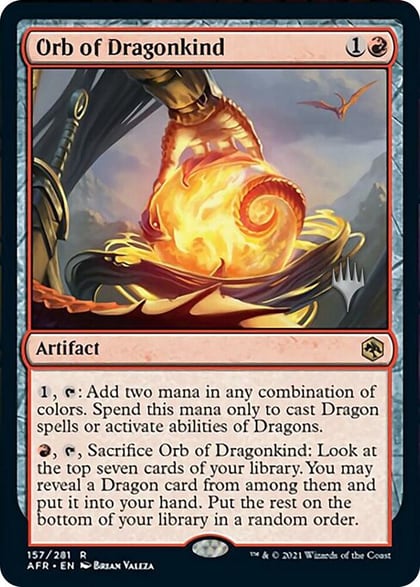 Orb of Dragonkind, Promo Pack: Adventures in the Forgotten Realms 157