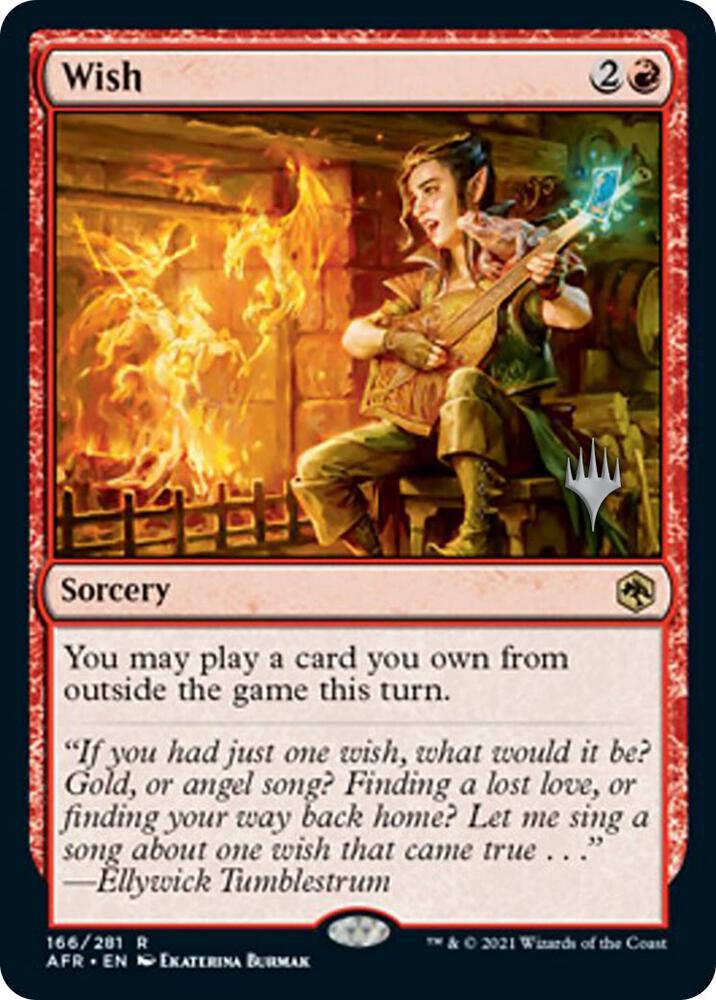 Wish, Promo Pack: Adventures in the Forgotten Realms 166