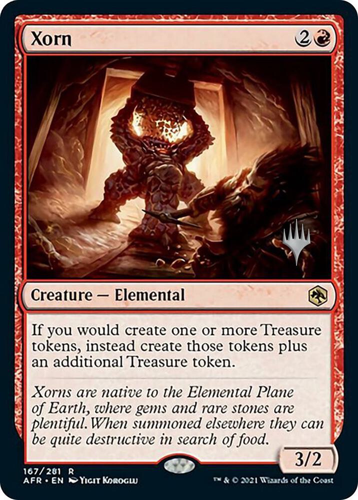 Xorn, Promo Pack: Adventures in the Forgotten Realms 167