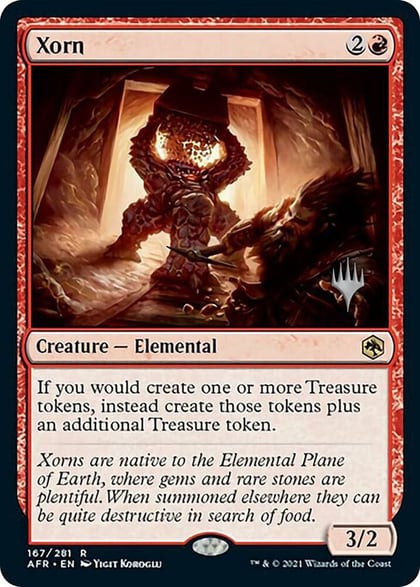 Xorn, Promo Pack: Adventures in the Forgotten Realms 167