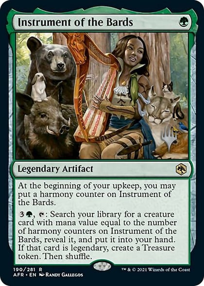 Instrument of the Bards, Promo Pack: Adventures in the Forgotten Realms 190