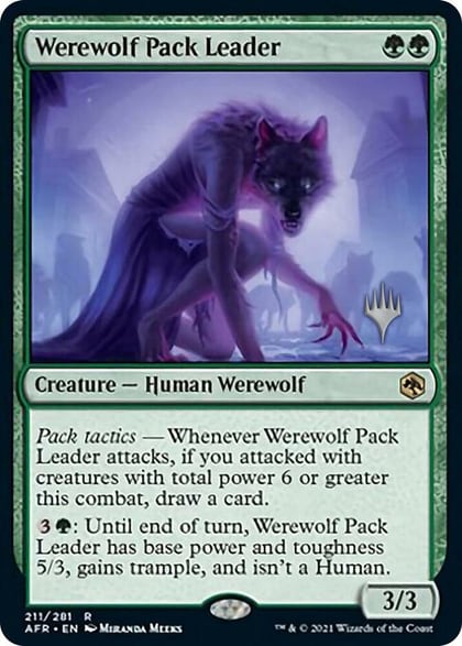 Werewolf Pack Leader, Promo Pack: Adventures in the Forgotten Realms 211