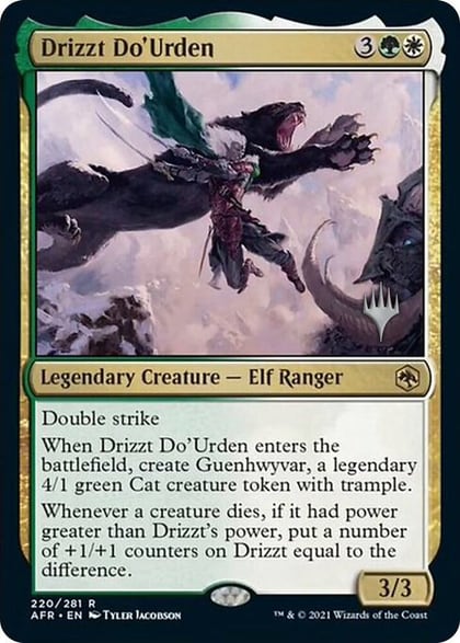 Drizzt Do'Urden, Promo Pack: Adventures in the Forgotten Realms 220