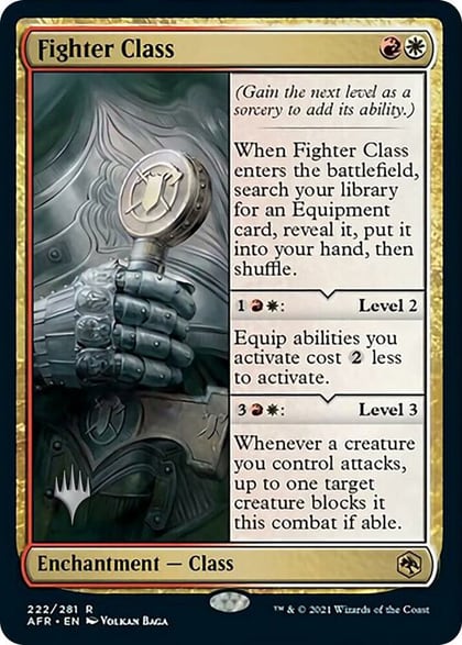 Fighter Class, Promo Pack: Adventures in the Forgotten Realms 222