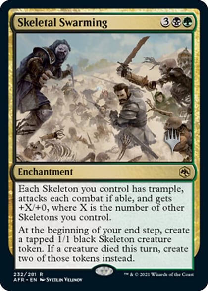 Skeletal Swarming, Promo Pack: Adventures in the Forgotten Realms 232
