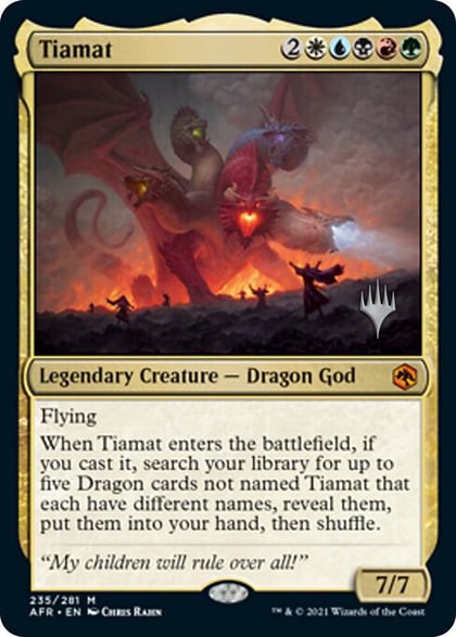 Tiamat, Promo Pack: Adventures in the Forgotten Realms 235