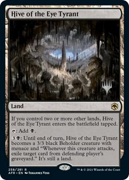 Hive of the Eye Tyrant, Promo Pack: Adventures in the Forgotten Realms 258