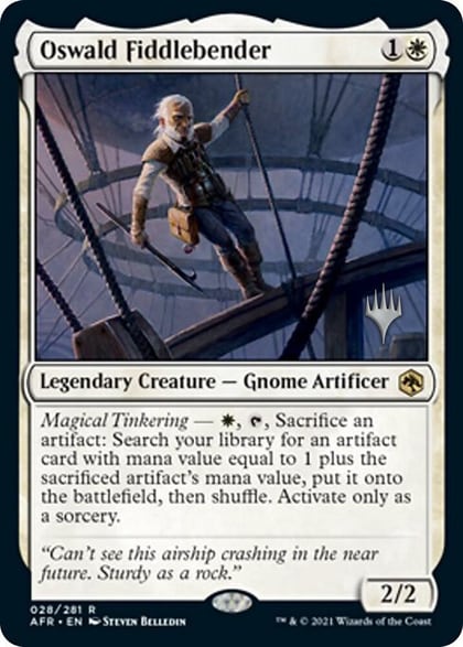 Oswald Fiddlebender, Promo Pack: Adventures in the Forgotten Realms 28