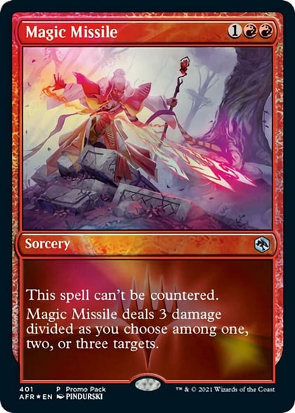 Magic Missile, Promo Pack: Adventures in the Forgotten Realms 401