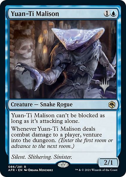 Yuan-Ti Malison, Promo Pack: Adventures in the Forgotten Realms 86