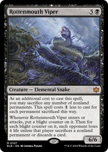 Rottenmouth Viper, Promo Pack: Bloomburrow 107