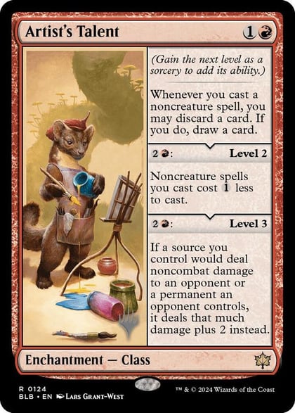 Artist's Talent, Promo Pack: Bloomburrow 124