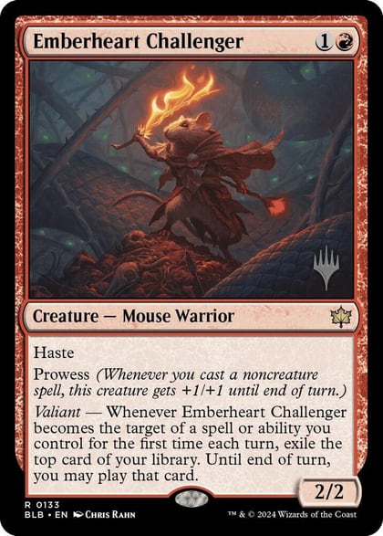 Emberheart Challenger, Promo Pack: Bloomburrow 133