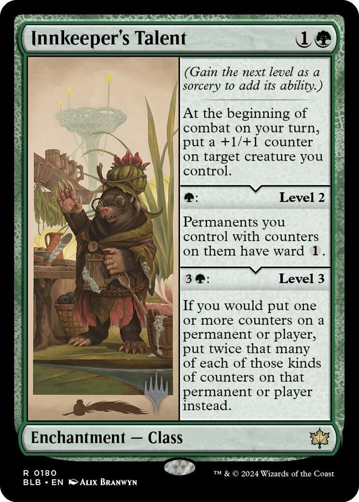 Innkeeper's Talent, Promo Pack: Bloomburrow 180