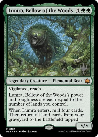 Lumra, Bellow of the Woods, Promo Pack: Bloomburrow 183