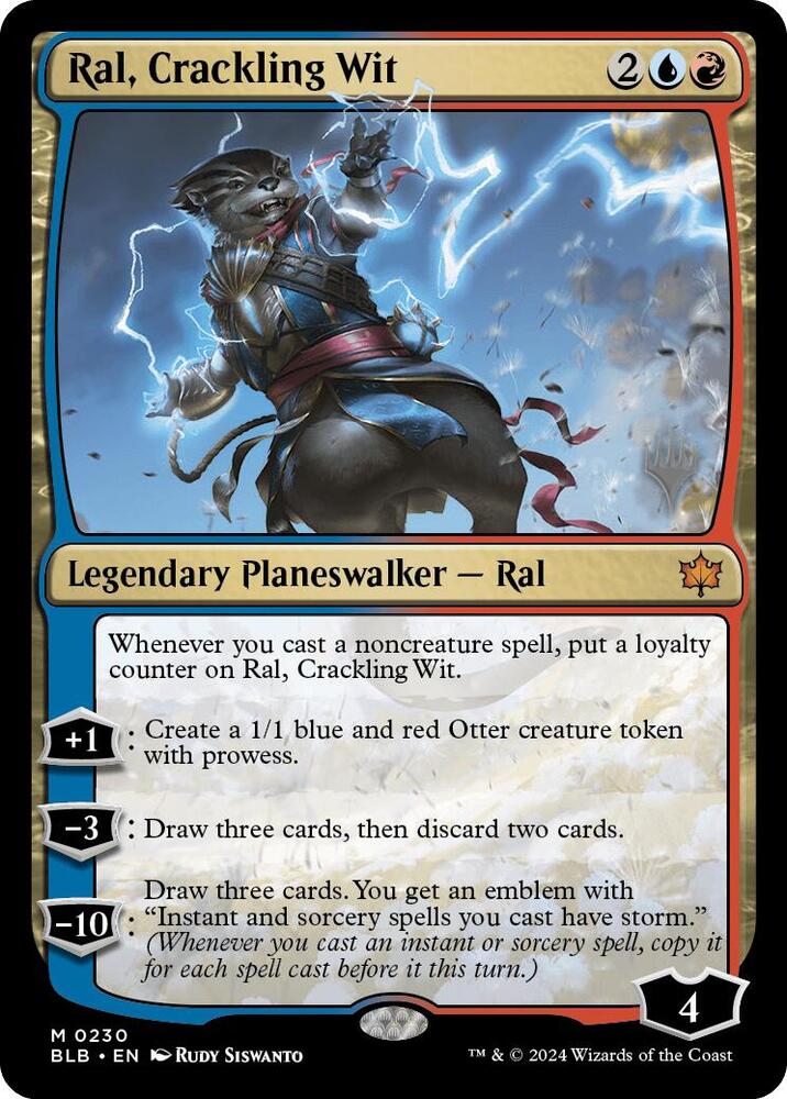 Ral, Crackling Wit, Promo Pack: Bloomburrow 230