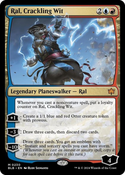 Ral, Crackling Wit, Promo Pack: Bloomburrow 230