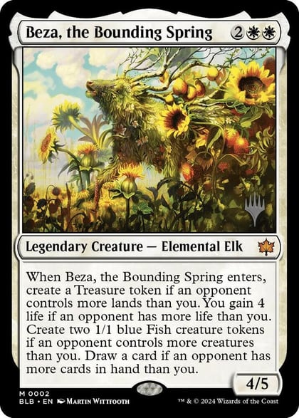 Beza, the Bounding Spring, Promo Pack: Bloomburrow 2
