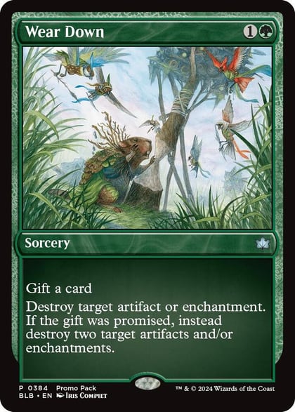 Wear Down, Promo Pack: Bloomburrow 384