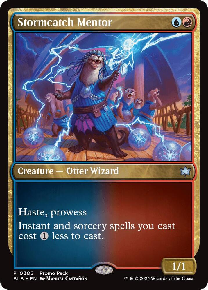 Stormcatch Mentor, Promo Pack: Bloomburrow 385