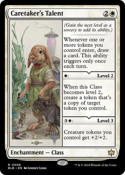 Caretaker's Talent, Promo Pack: Bloomburrow 6