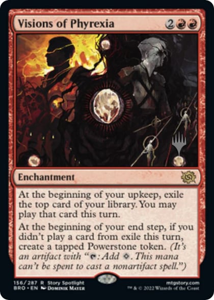 Visions of Phyrexia, Promo Pack: The Brothers' War 156