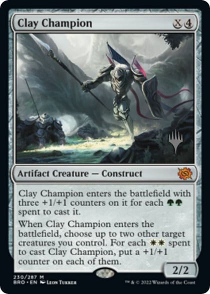 Clay Champion, Promo Pack: The Brothers' War 230