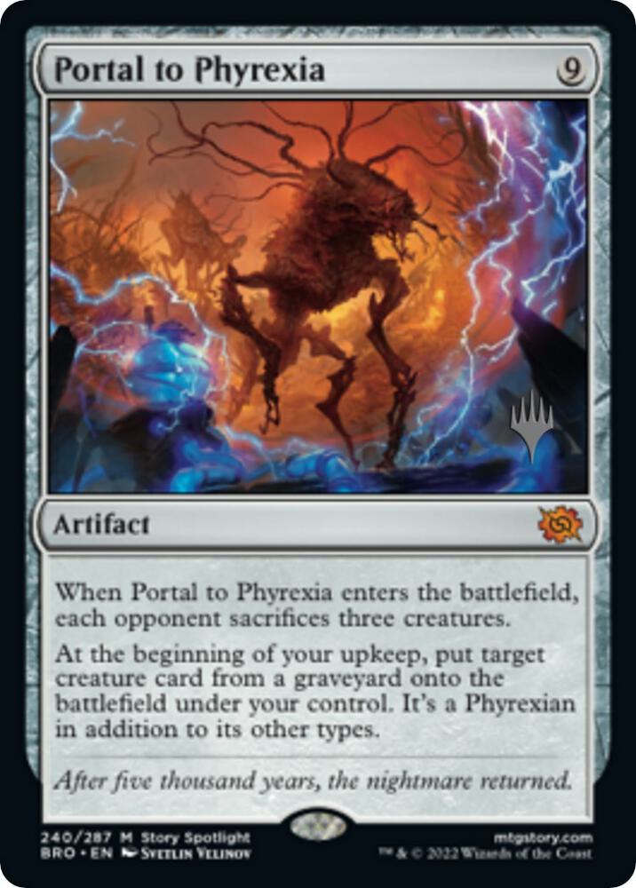 Portal to Phyrexia, Promo Pack: The Brothers' War 240