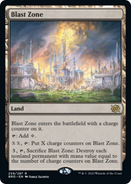 Blast Zone (BRO), Promo Pack: The Brothers' War 258