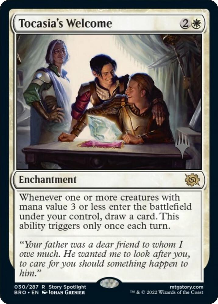 Tocasia's Welcome, Promo Pack: The Brothers' War 30