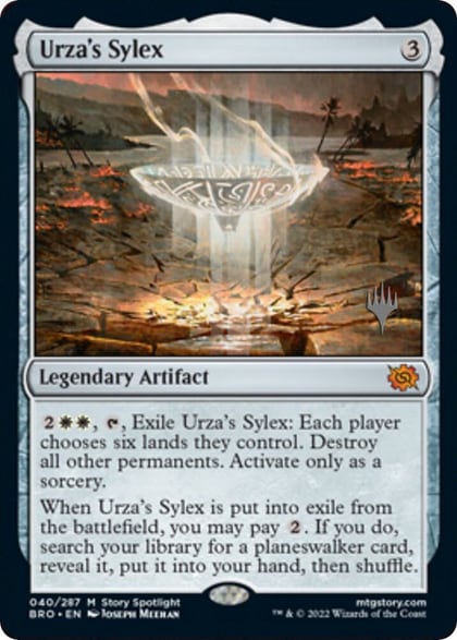 Urza's Sylex, Promo Pack: The Brothers' War 40