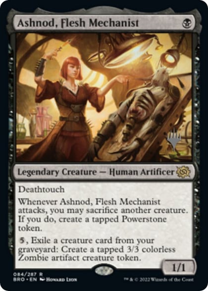 Ashnod, Flesh Mechanist, Promo Pack: The Brothers' War 84