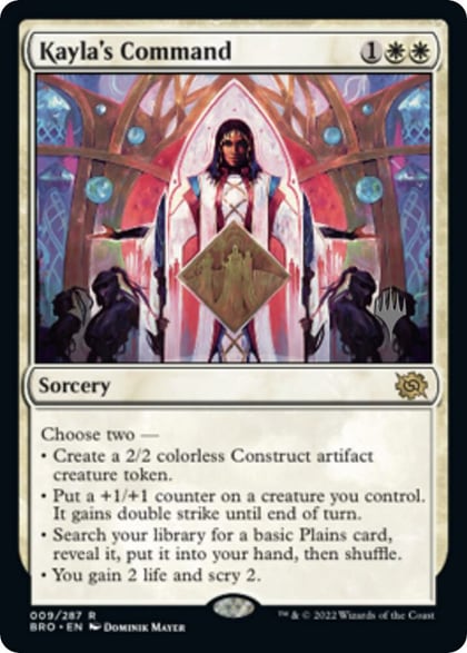 Kayla's Command, Promo Pack: The Brothers' War 9