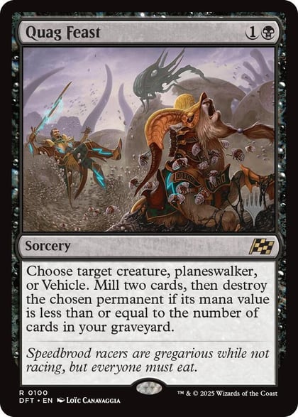 Quag Feast, Promo Pack: Aetherdrift 100