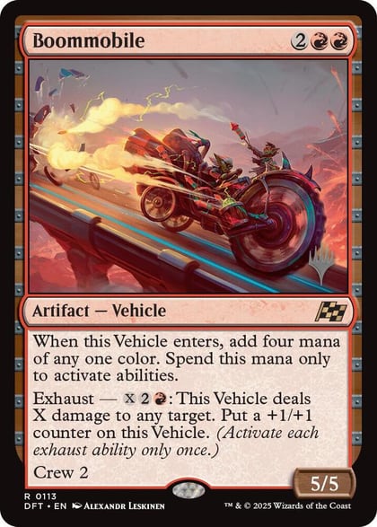 Boommobile, Promo Pack: Aetherdrift 113