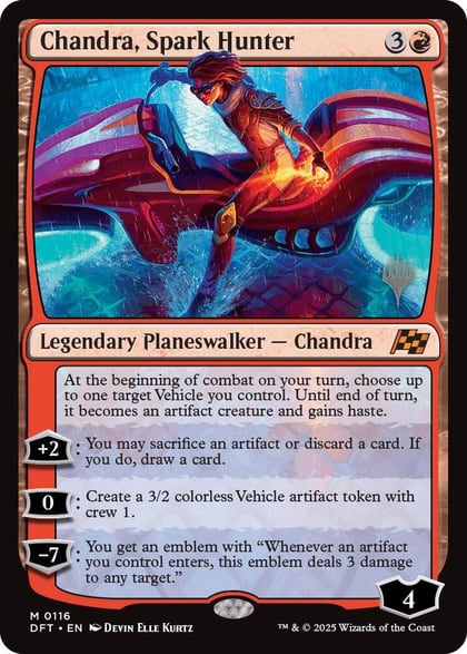 Chandra, Spark Hunter, Promo Pack: Aetherdrift 116