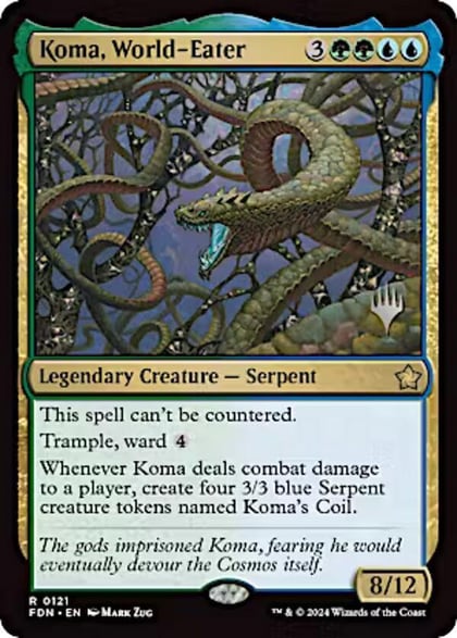 Koma, World-Eater, Promo Pack: Aetherdrift 121