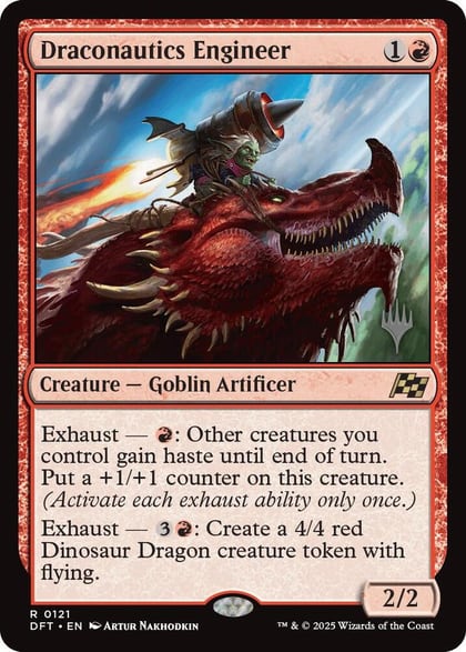 Draconautics Engineer, Promo Pack: Aetherdrift 121
