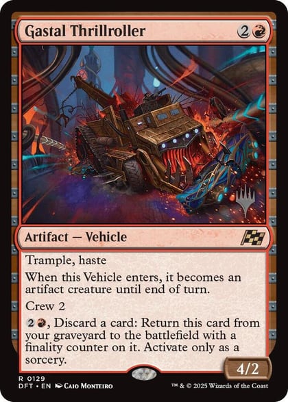 Gastal Thrillroller, Promo Pack: Aetherdrift 129