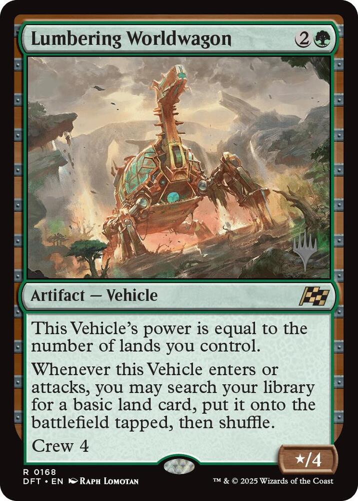 Lumbering Worldwagon, Promo Pack: Aetherdrift 168