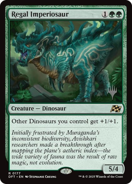 Regal Imperiosaur, Promo Pack: Aetherdrift 177
