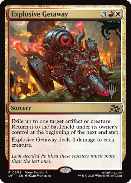 Explosive Getaway, Promo Pack: Aetherdrift 202
