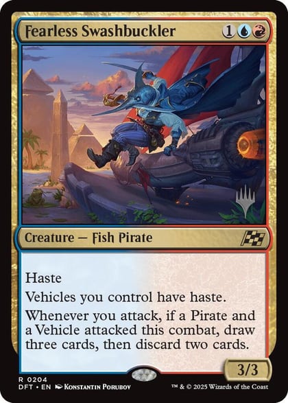 Fearless Swashbuckler, Promo Pack: Aetherdrift 204