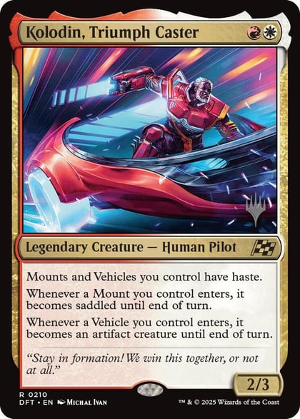 Kolodin, Triumph Caster, Promo Pack: Aetherdrift 210