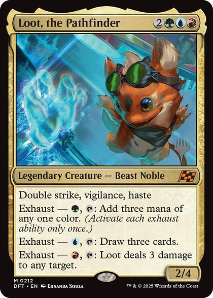 Loot, the Pathfinder, Promo Pack: Aetherdrift 212